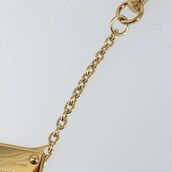 LOUIS VUITTON Porte Cre Aventur Charm metal Gold M95280 LV Auth bs29083 - Picture 4 of 9